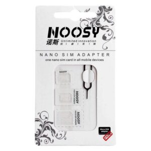 Other Hurtel  Noosy Adapter Nano Micro Sim 3in1 iPhone Set + key 