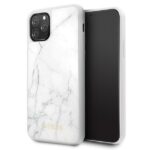 Aizmugurējais vāciņš Guess  Guess GUHCN58HYMAWH iPhone 11 Pro biały/white Marble