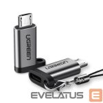 Üleminek Ugreen  Ugreen adapter USB Type C to micro USB adapter gray (50590) Grey