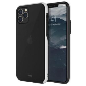 Nugarėlės dėklai UNIQ  Uniq Vesto Hue case for iPhone 11 Pro Max - black and white 