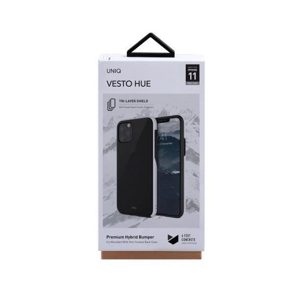 Tagakaaned UNIQ Uniq Vesto Hue case for iPhone 11 Pro Max - black and white