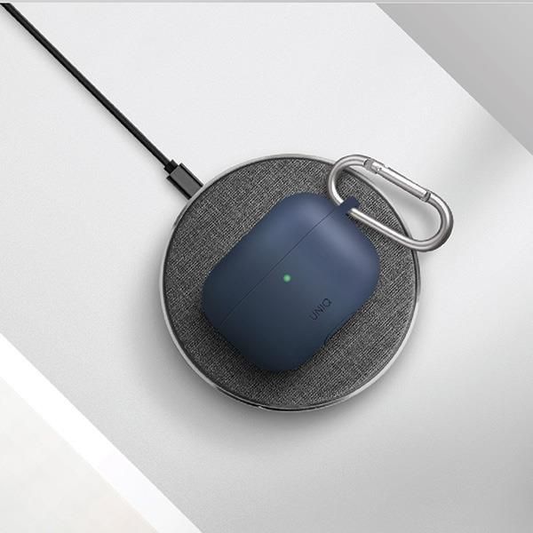 Back panel cover UNIQ Uniq Vencer Silicone case for AirPods Pro - gray