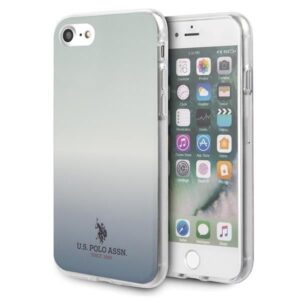 Aizmugurējais vāciņš U.S. Polo PU  US Polo USHCI8TRDGLB iPhone 7/8/SE 2020 / SE 2022 niebieski/blue Gradient Pattern Collection 