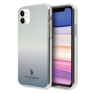 Aizmugurējais vāciņš U.S. Polo PU  US Polo USHCN61TRDGLB iPhone 11 niebieski/blue Gradient Pattern Collection 
