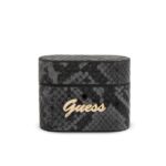 Tagakaaned Guess  Guess GUACAPPUNSSMLBK AirPods Pro cover black/black Python Collection