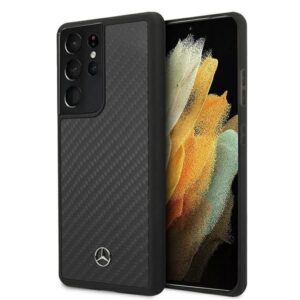 Aizmugurējais vāciņš Mercedes-Benz  Mercedes Dynamic Line Case for Samsung Galaxy S21 Ultra - Black 