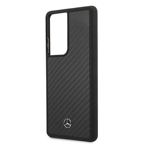 Back panel cover Mercedes-Benz Mercedes Dynamic Line Case for Samsung Galaxy S21 Ultra - Black