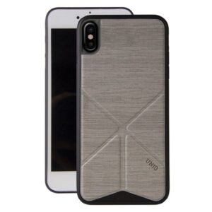 Nugarėlės dėklai UNIQ  Uniq Transforma Ligne case for iPhone X / Xs - gray 