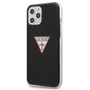 Aizmugurējais vāciņš Guess  Guess GUHCP12LPCUCTLBK iPhone 12 Pro Max 6,7"  czarny/black hardcase Triangle Collection