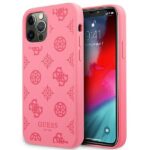 Aizmugurējais vāciņš Guess  Guess GUHCP12LLSPEFU iPhone 12 Pro Max 6.7" fuchsia/fuchsia hard case Peony Collection