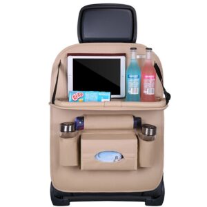 Automaatne hoidja Hurtel  Car organizer for the seat foldable shelf mini car table beige 