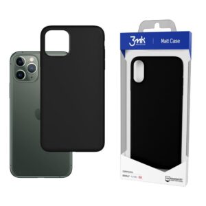 Back panel cover 3MK  Apple iPhone 12/12 Pro - 3mk Matt Case black 