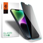 Protective glass Spigen  Spigen Glas.tR Slim Privacy Tempered Glass for iPhone 13 / 13 Pro / 14 / 16e 
