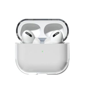 Aizmugurējais vāciņš Hurtel - Case for AirPods 2 / AirPods 1 rigid, strong, transparent cover for headphones (case A) 