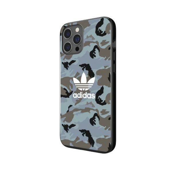 Back panel cover Adidas Adidas OR SnapCase Camo iPhone 12 Pro Ma x niebiesko/czarny 43703