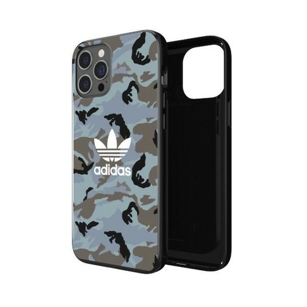 Back panel cover Adidas Adidas OR SnapCase Camo iPhone 12 Pro Ma x niebiesko/czarny 43703
