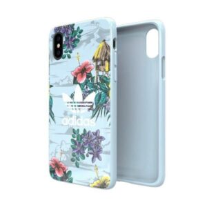 Aizmugurējais vāciņš Adidas  Adidas OR SnapCase Floral iPhone X/Xs 32139 szary/grey CJ8322 