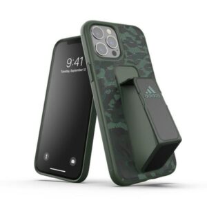 Aizmugurējais vāciņš Adidas  Adidas SP Grip Case Leopard iPhone 12 Pro Max green/zielony 43723 