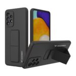 Tagakaaned Wozinsky  Wozinsky Kickstand Case silicone stand cover for Samsung Galaxy A73 black 