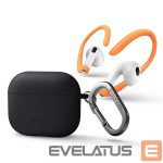 Back panel cover UNIQ  Uniq Nexo case for AirPods 3 + Ear Hooks Silicone - gray 