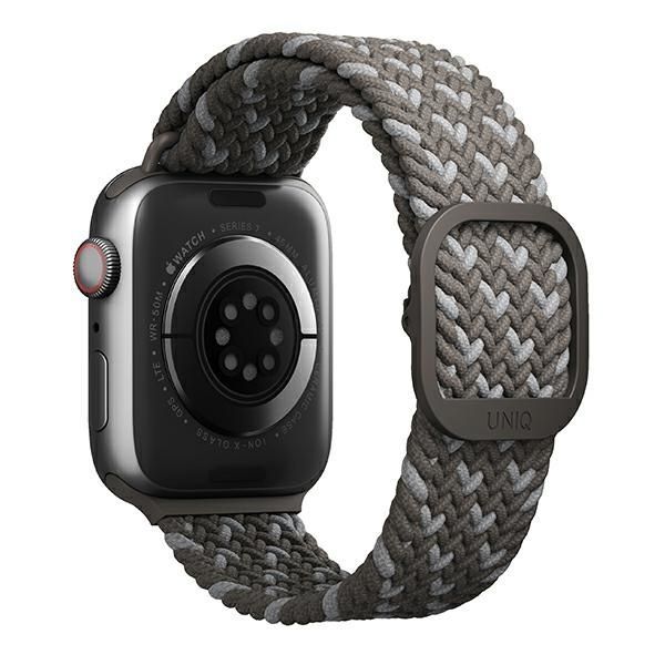 Other Phone Accessory UNIQ Uniq Aspen Braided Strap for Apple Watch 1/2/3/4/5/6/7/8/SE/SE2 44/42/45mm - Gray