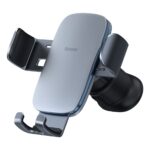 Auto holder Baseus  Baseus Metal Age II gravitational car phone holder for ventilation grille dark gray (SUJS000013) 