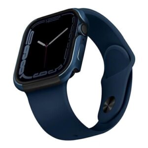 Nugarėlės dėklai UNIQ  Uniq Valencia case for Apple Watch 4/5/6/SE 45/44mm - blue 