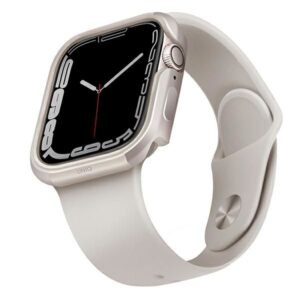 Nugarėlės dėklai UNIQ  Uniq Valencia case for Apple Watch 4/5/6/7/8/SE/SE2 45/44mm - beige 