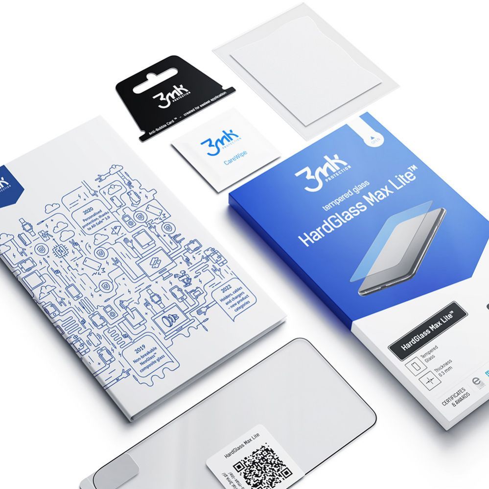 Protective glass 3MK Tempered glass for iPhone 14 Pro 9H from the 3mk HardGlass Lite series