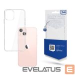 Back panel cover 3MK  Case for iPhone 14 silicone from the 3mk Clear Case series - transparent 