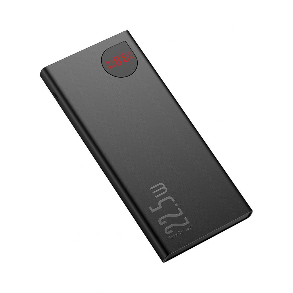 Väline aku Baseus Baseus Adaman Metal power bank with fast charging 10000mAh 22.5W (Overseas Edition 2021) black