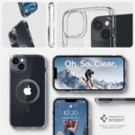 Nugarėlės dėklai Spigen  Transparent || Gray 