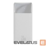Power bank Baseus  Baseus Bipow fast charging power bank 10000mAh 20W white (Overseas Edition) + USB-A - Micro USB cable 0.25m white (PPBD050502) 