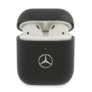 Aizmugurējais vāciņš Mercedes-Benz  Mercedes Electronic Line case for AirPods 1/2 - black 
