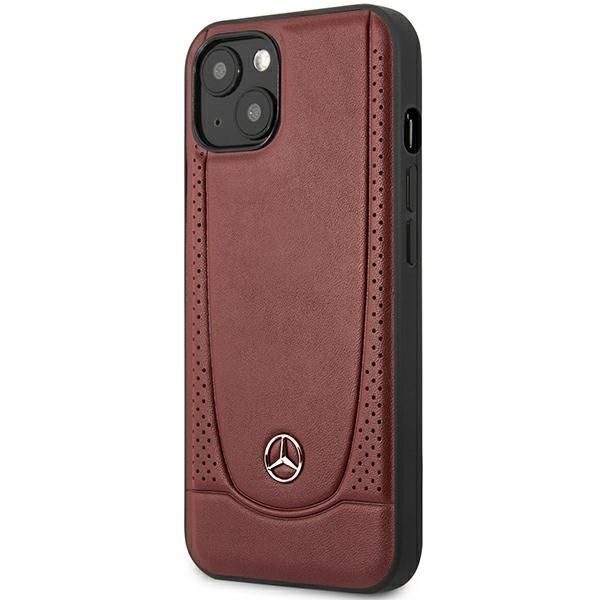 Tagakaaned Mercedes-Benz Mercedes MEHCP14MARMRE iPhone 14 Plus 6.7 "red / red hardcase Leather Urban Bengale