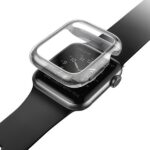 Back panel cover UNIQ  Uniq Garde case for Apple Watch 4/5/6/SE 44mm - gray 