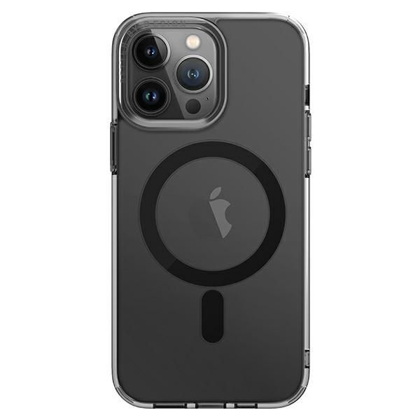 Back panel cover UNIQ Uniq LifePro Xtreme Magclick Charging case for iPhone 14 Pro - gray and black