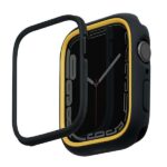 Aizmugurējais vāciņš UNIQ  Uniq Moduo case for Apple Watch 4/5/6/7/8/SE/SE2 40/41mm - black and mustard 