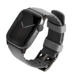 Aizmugurējais vāciņš UNIQ  Uniq Linus strap for Apple Watch 1/2/3/4/5/6/7/8/SE/SE2 38/40/41mm - gray 