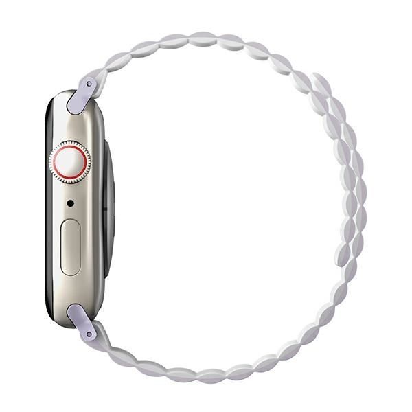 Tagakaaned UNIQ Uniq Revix strap for Apple Watch 1/2/3/4/5/6/7/8/SE/SE2/Ultra 42/44/45/49mm - lilac-white