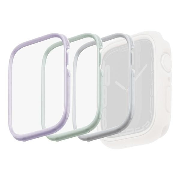Aizmugurējais vāciņš UNIQ Frame for Uniq Moduo 3in1 case for Apple Watch 4/5/6/7/8/SE/SE2 40/41mm - sage, lilac, white