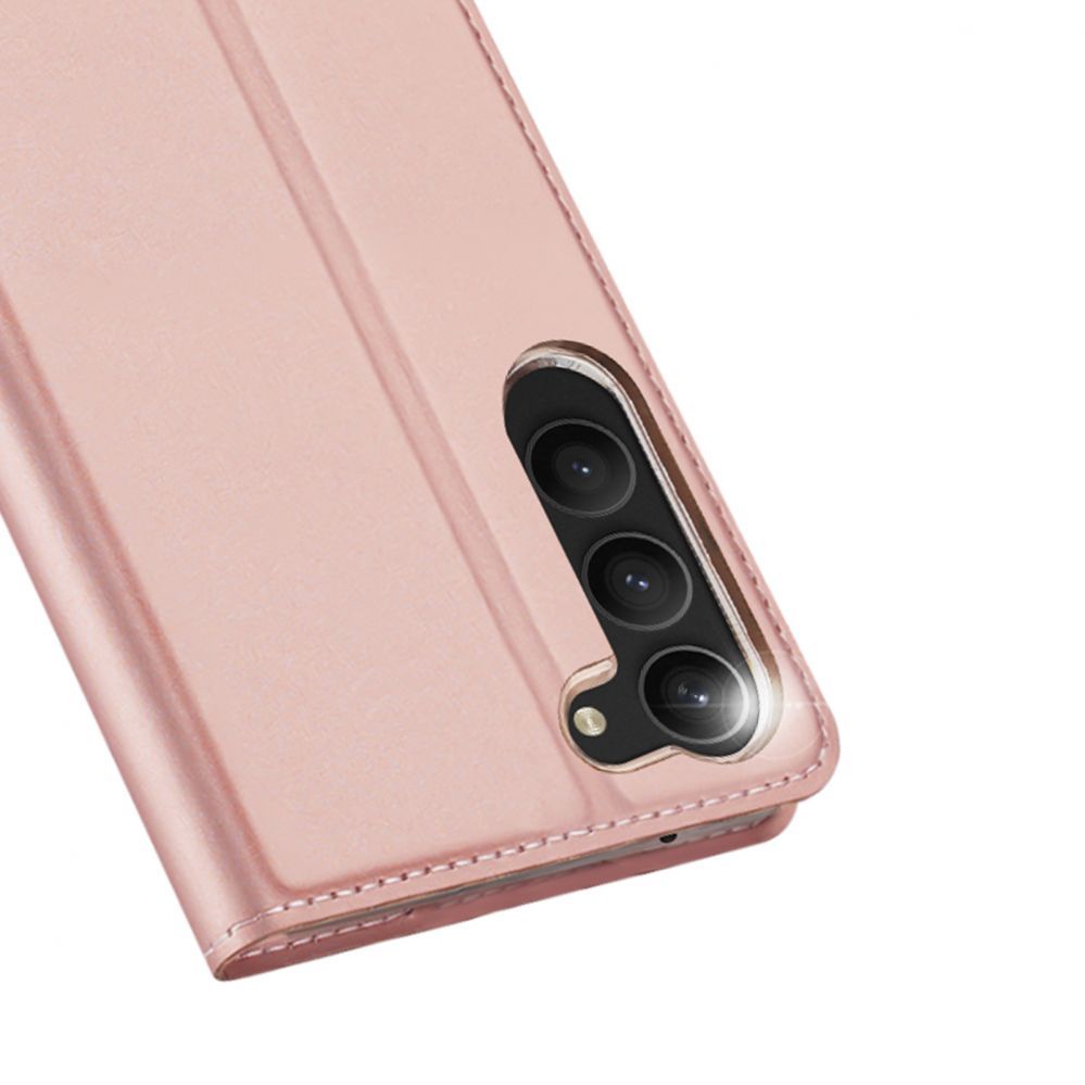 Tagakaaned Dux Ducis Dux Ducis Skin Pro case for Samsung Galaxy S23+ flip cover card wallet stand pink