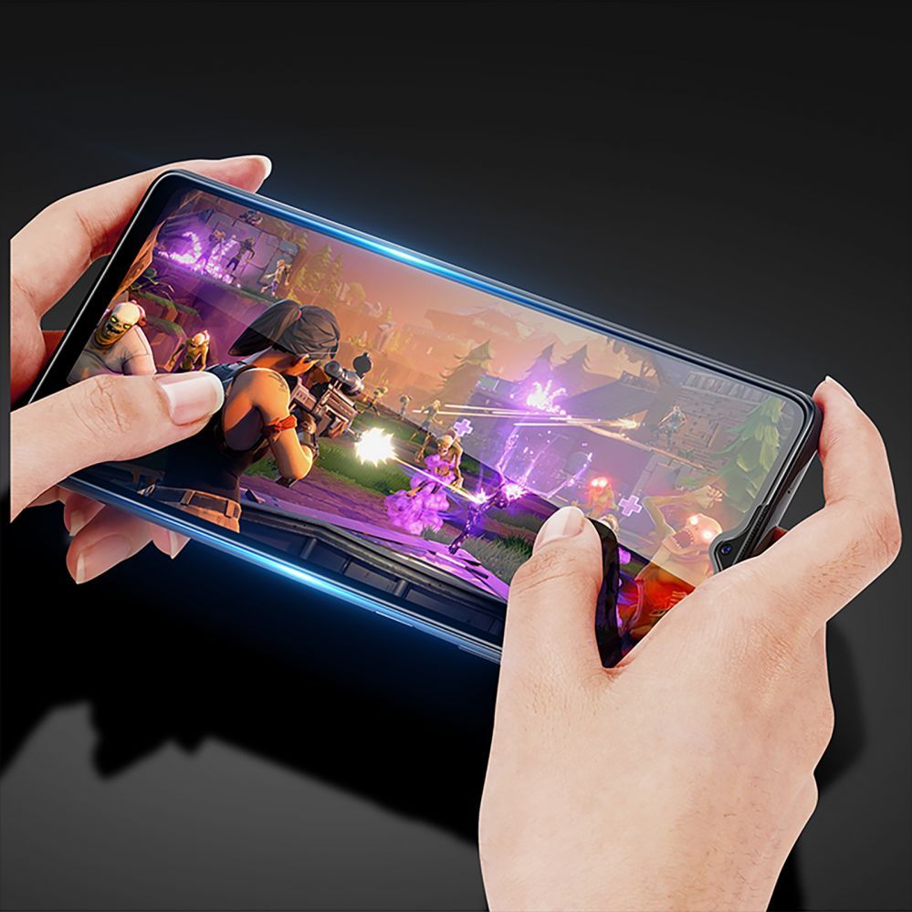 Aizsargstikls Dux Ducis Dux Ducis 9D Tempered Glass Vivo Y16 / Y02s full screen with frame black (case friendly)