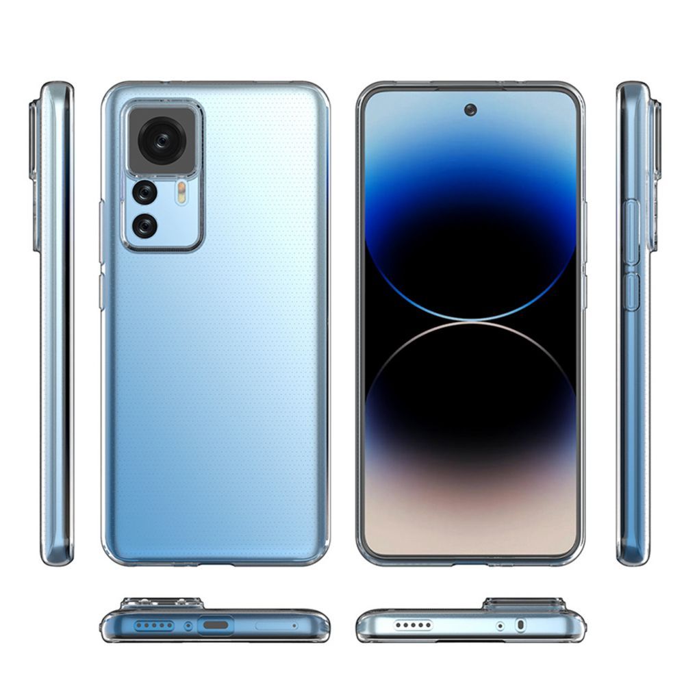 Aizmugurējais vāciņš Hurtel Ultra Clear 0.5mm case for Xiaomi 12T Pro / Xiaomi 12T thin cover transparent