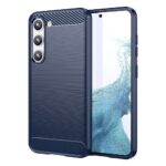 Back panel cover Hurtel  Carbon Case for Samsung Galaxy S23+ flexible silicone carbon cover blue 