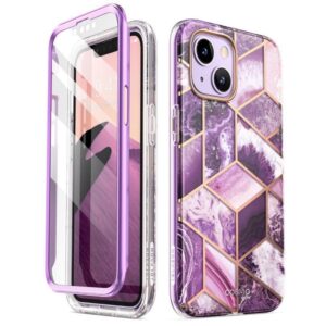 Aizmugurējais vāciņš Supcase  Supcase Cosmo iPhone 14 Plus Case - Pink Marble 