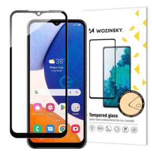 Kaitseklaasid Wozinsky - Wozinsky Full Glue Tempered Glass Samsung Galaxy A14 5G / A14 9H Full Screen Tempered Glass With Black Frame 