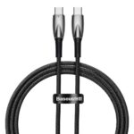 Kaabel Baseus  Baseus CADH000701 USB-C - USB-C PD cable 100W 5A 480Mb/s 1m - black 
