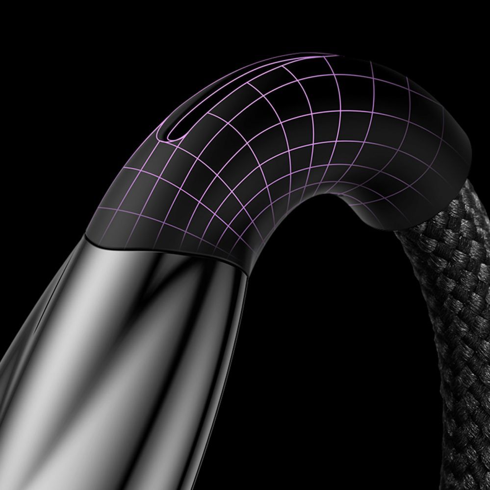 Kabelis Baseus Baseus CADH000701 USB-C - USB-C PD cable 100W 5A 480Mb/s 1m - black