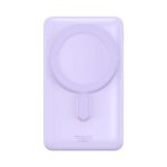 Ārējais akumulators Baseus  Baseus Magnetic Bracket Wireless Fast Charge Power Bank 10000mAh 20W Purple